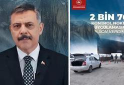 Bakan Çiftçi: 2 bin 763 kontrol ve arama noktası uygulamasına son verdik
