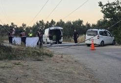 Kaza yapan sürücüye yardıma giderken elektrik akımına kapılıp, öldü