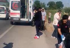 Gemlik'te işçi servis minibüsüyle otomobil çarpıştı; 15 yaralı