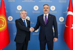 Bakan Fidan, Kırgız mevkidaşı Kulubayev ile görüştü