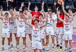 U17 Erkek Milli Basketbol Takımı çeyrek finalde