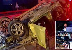 Takla atan otomobilin sürücüsü hayatını kaybetti