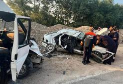 Amasya’da otomobil ile minibüs çarpıştı: 1 ölü, 3 yaralı