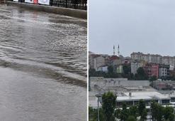 İstanbul'da sağanak yağmur: Caddeler su içinde kaldı, trafik durdu, pazar esnafı zor anlar yaşadı