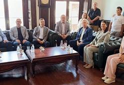 Mansur Yavaş, Kırkpınar Yağlı Güreşleri'ni izlemek için Edirne'ye geldi