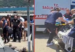 Sarıyer'de denizde boğulma tehlikesi geçiren çocuk hastaneye kaldırıldı