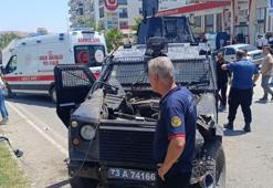 Şırnak'ta zırhlı araç, takla attı; 2 polis yaralı