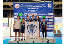Çolakoğlu Metalurji Spor Kulübü yüzücüleri Giresun'da derece elde etti