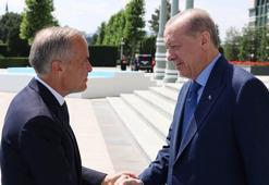Cumhurbaşkanı Erdoğan, Kanada Başbakanı Carney'i kabul etti