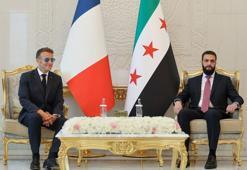 Suriye Cumhurbaşkanı Şara, Fransa Cumhurbaşkanı Macron ile görüştü
