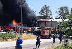 Kocaeli'de fabrika yangını