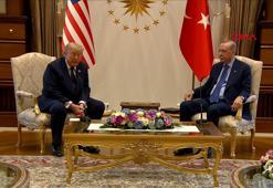 Cumhurbaşkanı Erdoğan ve Trump Beştepe'de görüştü