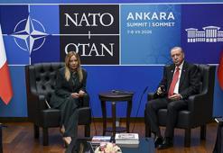 Cumhurbaşkanı Erdoğan, İtalya Başbakanı Meloni ile görüştü