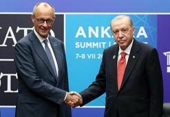 Cumhurbaşkanı Erdoğan, Almanya Başbakanı Merz ile bir araya geldi