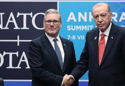 Cumhurbaşkanı Erdoğan, Birleşik Krallık Başbakanı Starmer'i kabul etti