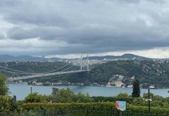 İstanbul'da gökyüzünü kara bulutlar kapladı