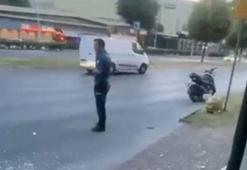 Bakırköy'de otomobilin çarptığı motosikletli öldü