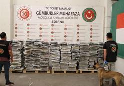 Kapıkule'de 1 ton 153 kilo uyuşturucu ele geçirildi