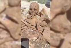 Malatya'da inşaat kazısında insan kemikleri bulundu