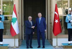Cumhurbaşkanı Erdoğan, Lübnan Başbakanı Selam'ı kabul etti