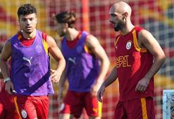 Galatasaray, günü çift antrenmanla tamamladı