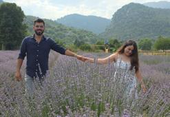 Adana'nın lavanta bahçeleri çekim platosuna dönüştü