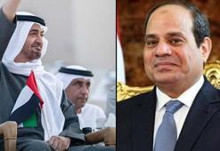 Mısır Cumhurbaşkanı Sisi ile BAE Devlet Başkanı Al Nahyan bir araya geldi