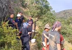 Mağarada bulunan cesedi, yoğun metan gazından dolayı çıkarılamadı