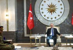 Cumhurbaşkanı Erdoğan, Pakistan Savunma Kuvvetleri Komutanı Munir'i kabul etti