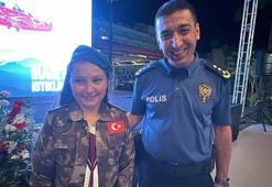 15 Temmuz şehidinin yeğenine Özel Harekat üniforması hediye edildi