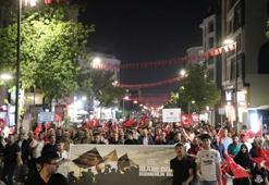 Van'da '15 Temmuz Demokrasi ve Milli Birlik Günü' yürüyüşü düzenlendi