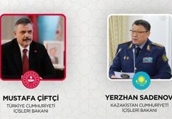 Bakan Çiftçi, Kazakistanlı mevkidaşı Sadenov ile görüştü