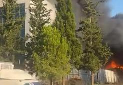 Adana'da OSB'de fabrika yangını