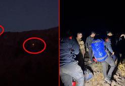 Şırnak’ta dağda mahsur kalan 2 mühendis, askeri helikopterle kurtarıldı