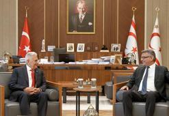 KKTC Cumhurbaşkanı Erhürman, TDT Aksakallar Konseyi Başkanı Yıldırım'ı kabul etti