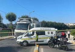 Küçükçekmece'de kamyonun çarptığı kadın öldü