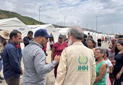 İHH’nın depremlerin yaşandığı Venezuela’ya yardımları sürüyor