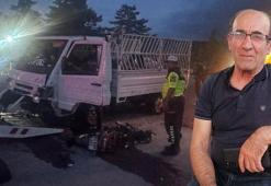 Kamyonet ile çarpışan motosiklet sürücüsü yaşamını yitirdi