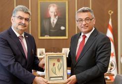 KKTC Cumhurbaşkanı Erhürman, Türkiye-KKTC Parlamentolar Arası Dostluk Grubu Başkanı ve beraberindeki heyeti kabul etti