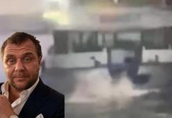 Haliç’te köprü ayağına çarpan tur teknesinden denize düşen personelin cesedi bulundu; kaza kamerada