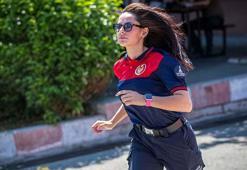 İzmir itfaiyesinin ilk ve tek kadın şoförü Ayet: Ekip arkadaşlarımın canı bana emanet