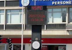 Aydın'da sıcaklık 5 dakikada 3 derece arttı