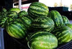 Kilosu 5 TL'ye düşen karpuz, marketlerde 17 TL