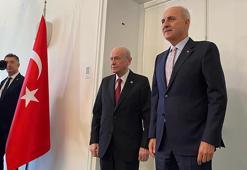 TBMM Başkanı Kurtulmuş, Bahçeli'yi ziyaret etti