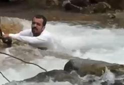 Suudi turist, fotoğraf çekilmek istediği derede boğuldu; o anlar kamerada