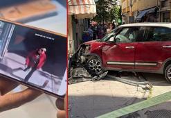 Gökçe’nin, kaldırımda otomobilin çarpması sonucu öldüğü kazanın yeni görüntüleri ortaya çıktı