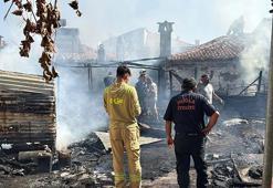 Yanan evde cansız bedeni bulundu