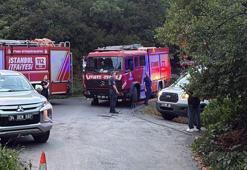 Sarıyer'de ormanda çıkan yangında 1 itfaiye eri yaralandı