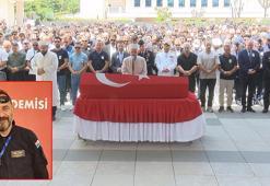 Helikopter kazasında hayatını kaybeden pilot emekli albay, son yolculuğuna uğurlandı
