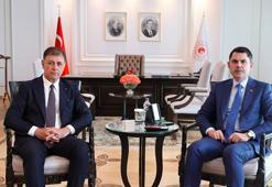 Bakan Kurum, İzmir Büyükşehir Belediye Başkanı Tugay’ı kabul etti